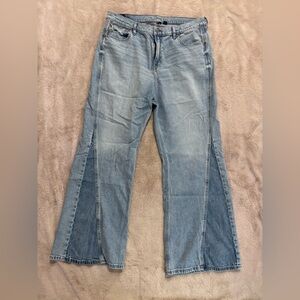 American Eagle low rise baggy flare